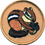 Chipmunk Badge